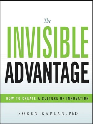 cover image of The Invisible Advantage